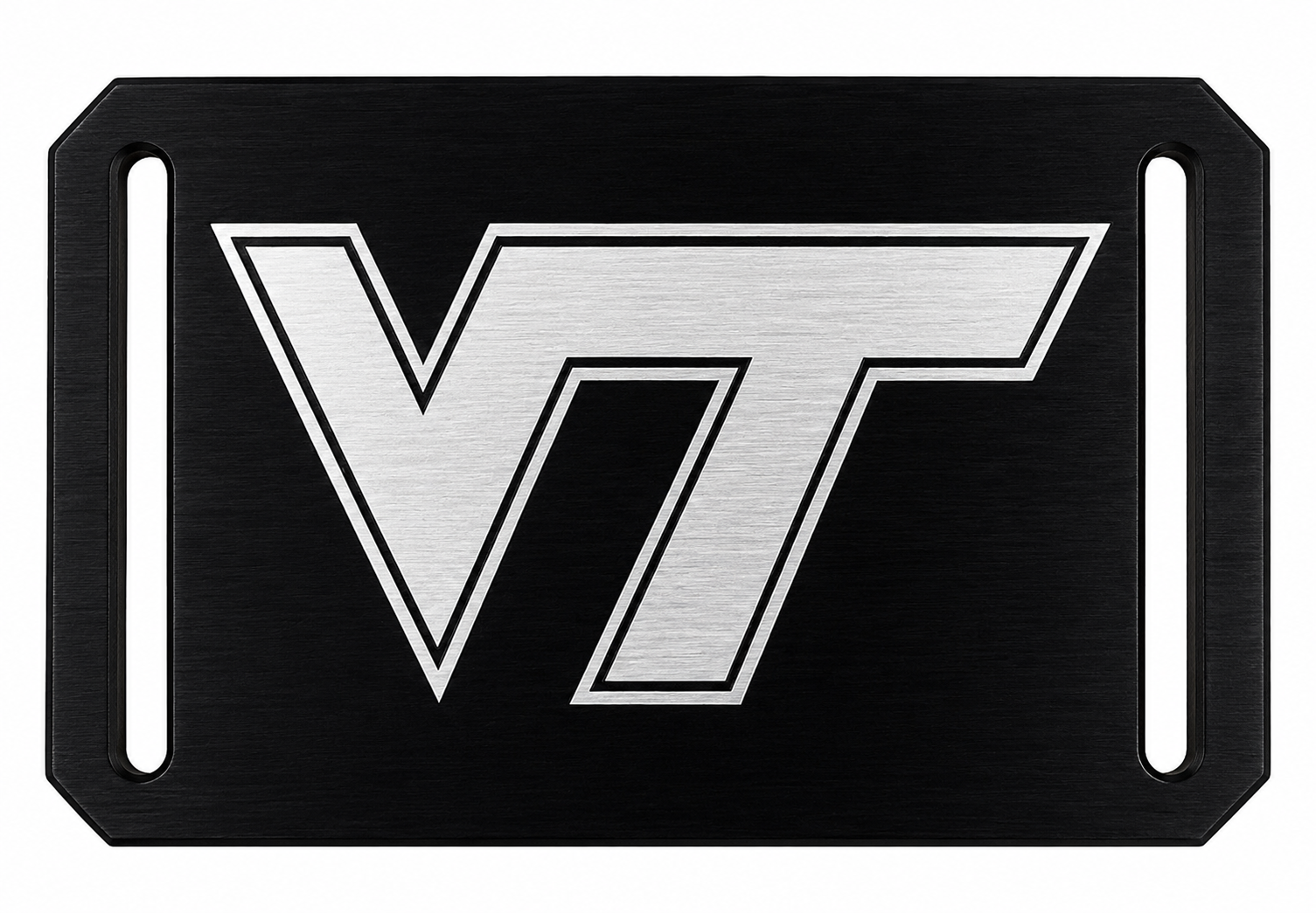 VT Collage Football Schnalle – Crios Branding Belt mit Virginia Design | Individuell & Made in Germany