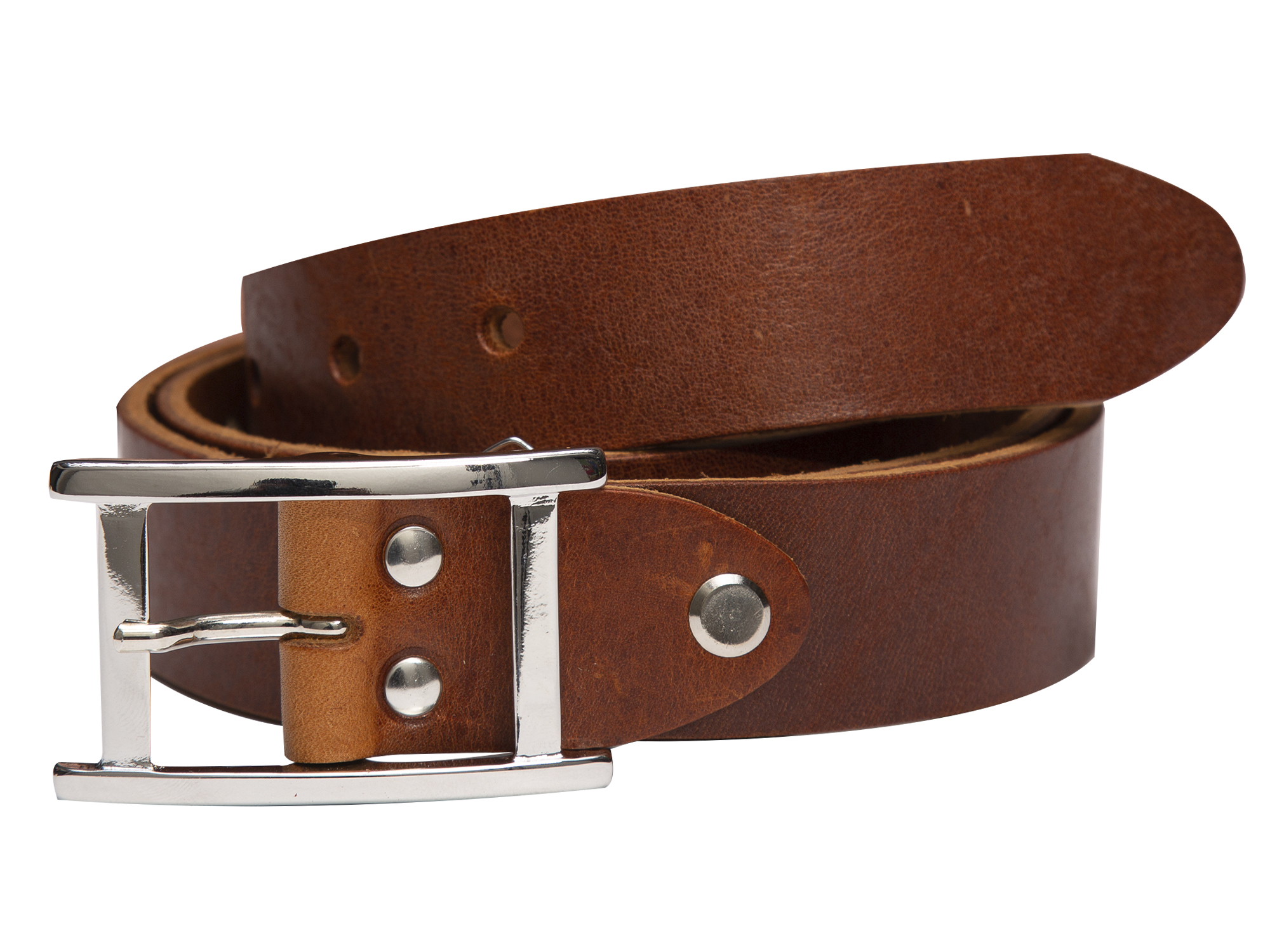 RAVE CRAFT Damen Gürtel 3 cm Leder Modegürtel 17337 Braun Made in Germany