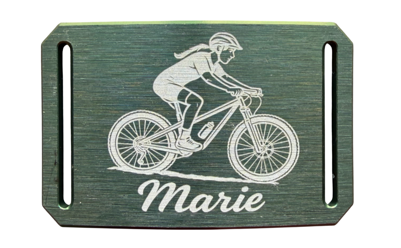 Kindergürtel CRIOS Branding Belt Alu Schnalle Mountainbike Bike Biking