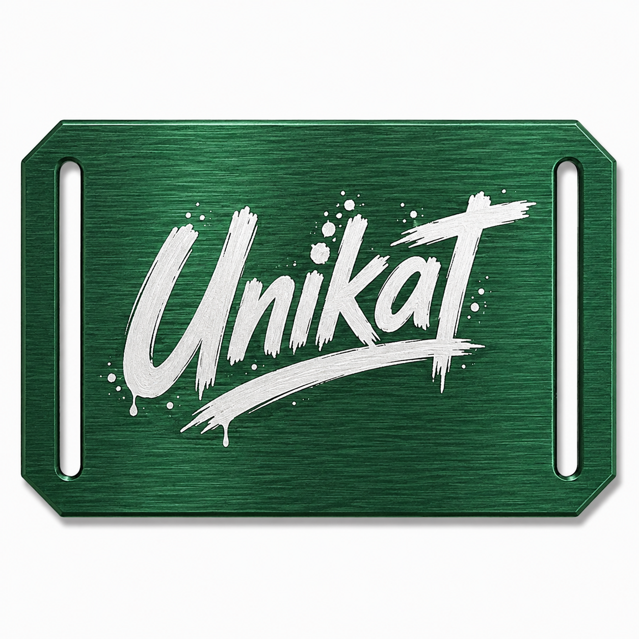 CRIOS Branding Belt Young Edition „Unikat“ – Gürtelschnalle mit Graffiti-Lasergravur | Aluminium eloxiert | Individuell gestaltbar verschiedene Farben
