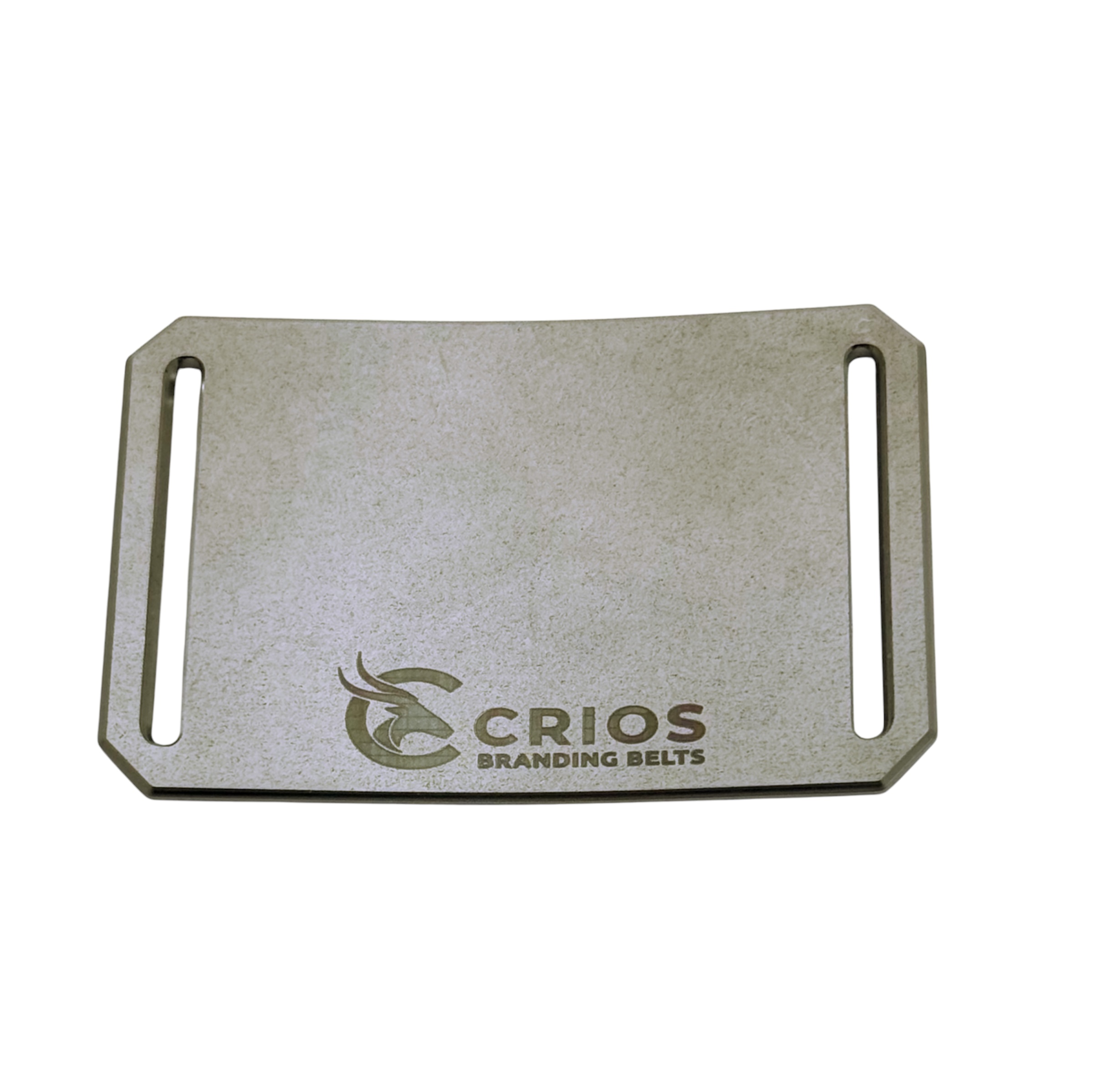 CRIOS Branding Belts Gürtel mit Edelstahl Schnalle Gurt Schwarz 30 mm